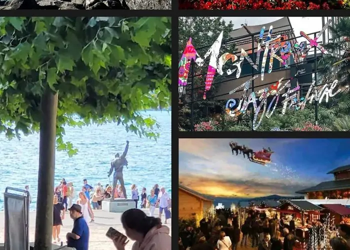 Au 26bis, 2 Montreux, 1 Niveau 0 Et Un Autre Duplex Niveau 1 Et 2, 15 Minutes A Pieds Du Centre De Montreux, Leman, Ideal Pour Balades En Ville, Montagne, Festivals, Casino, Plages, Ski, Fredy Mercury, Marche De * Montreux